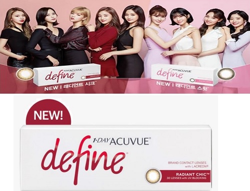1-Day Acuvue Define Radiant Chic by Johnson & Johnson